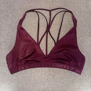 PINK Victoria's Secret Plum Multi-Strap Bralette